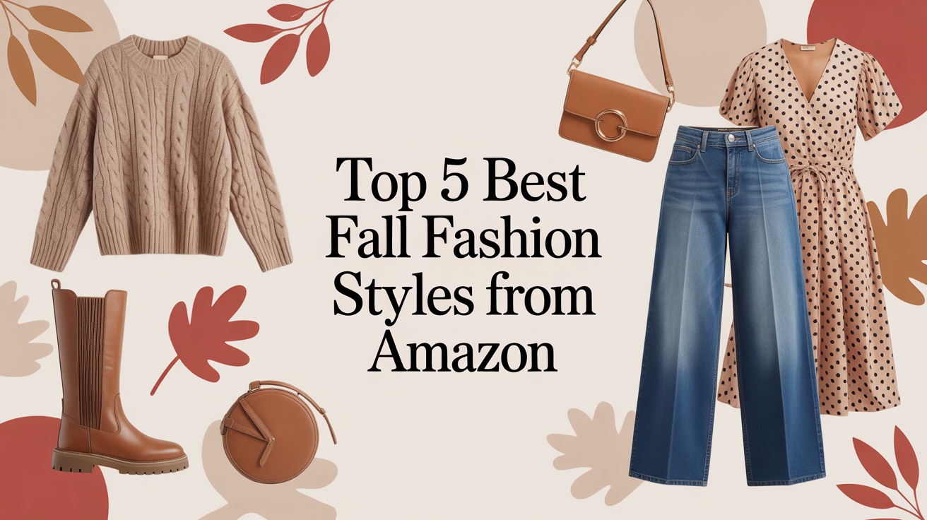 Top 5 Best Fall Fashion Styles From Amazon (Affordable & On-Trend!)