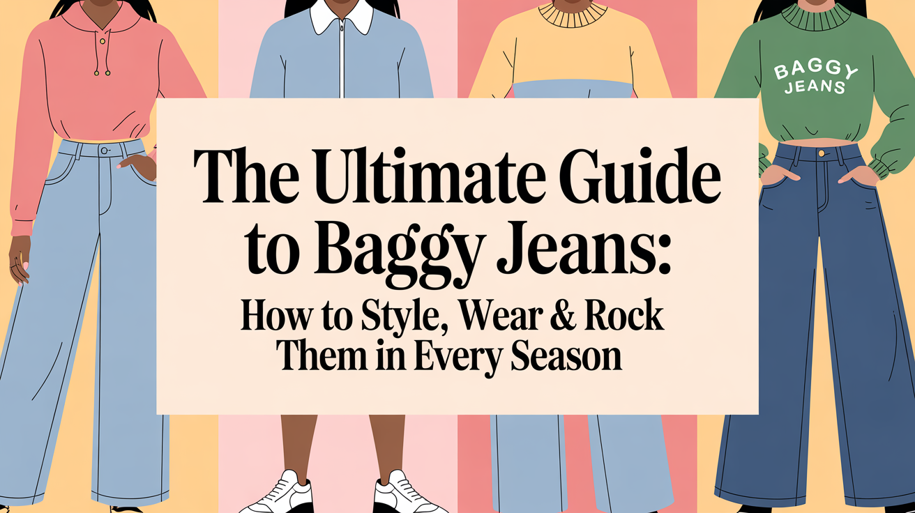 The Ultimate Guide to Baggy Jeans: How to Style, Wear & Rock Them in Every Season