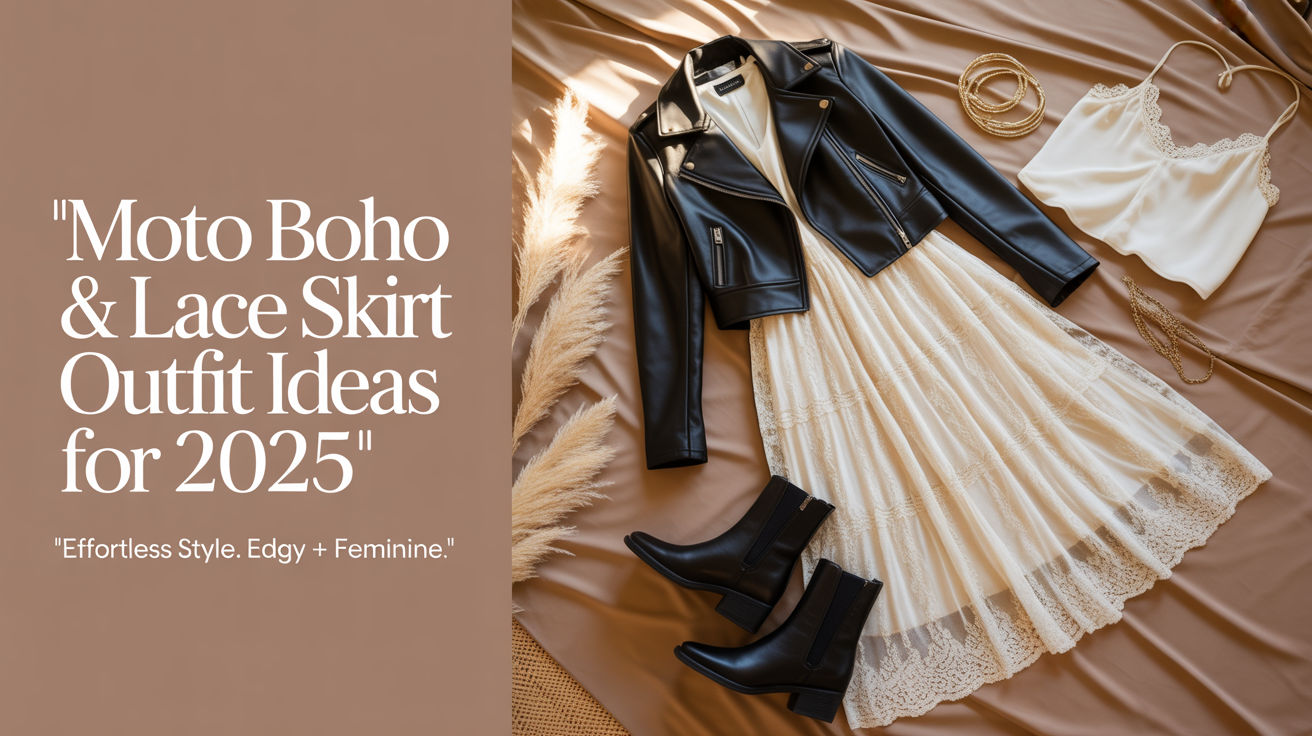 How to Style Moto Boho Outfits with Lace Skirts | 2025 Women’s Fashion Guide How to Style Moto Boho Outfits with Lace Skirts | 2025 Women’s Fashion Guide