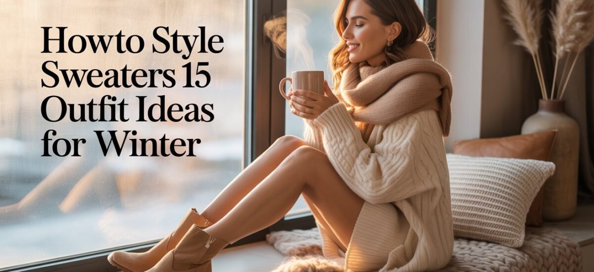 How to Style Sweaters 15 Outfit Ideas For Winter