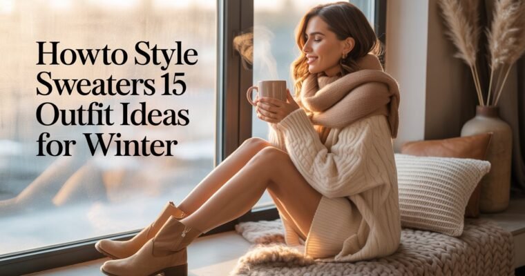 How to Style Sweaters 15 Outfit Ideas For Winter How to Style Sweaters 15 Outfit Ideas For Winter