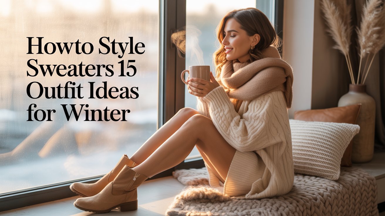 How to Style Sweaters 15 Outfit Ideas For Winter How to Style Sweaters 15 Outfit Ideas For Winter