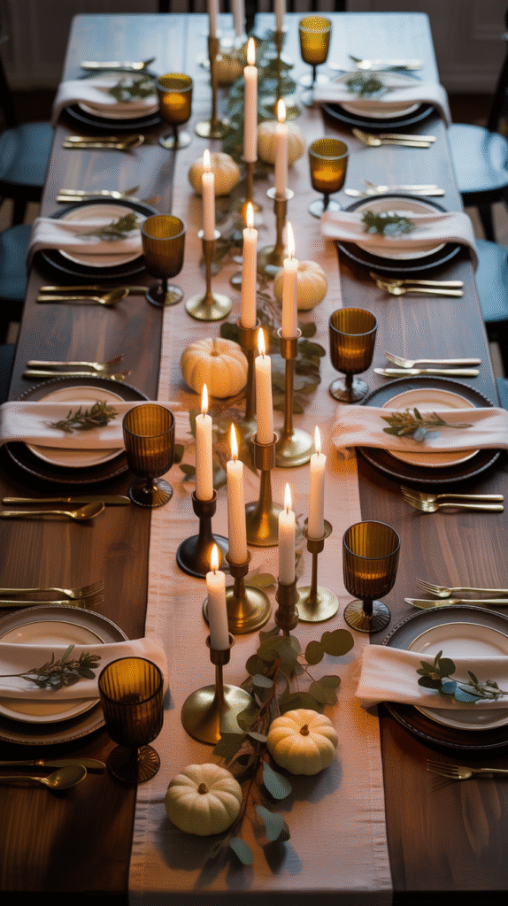 How to Set a Simple & Cozy Thanksgiving Table a stunning photograph of an elegantly se 5n9bjofxs5awoc4nrvawkq pmtioz tqfwg 6ljeaqala