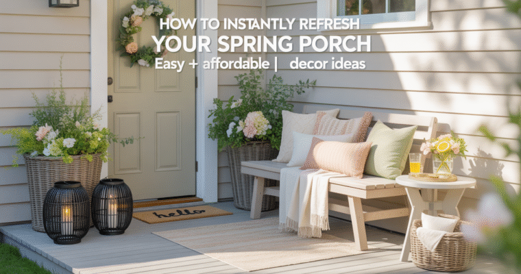 How to Instantly Refresh Your Spring Porch đ¸ How to Instantly Refresh Your Spring Porch đ¸