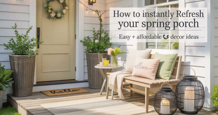 How to Instantly Refresh Your Spring Porch đ¸ How to Instantly Refresh Your Spring Porch đ¸