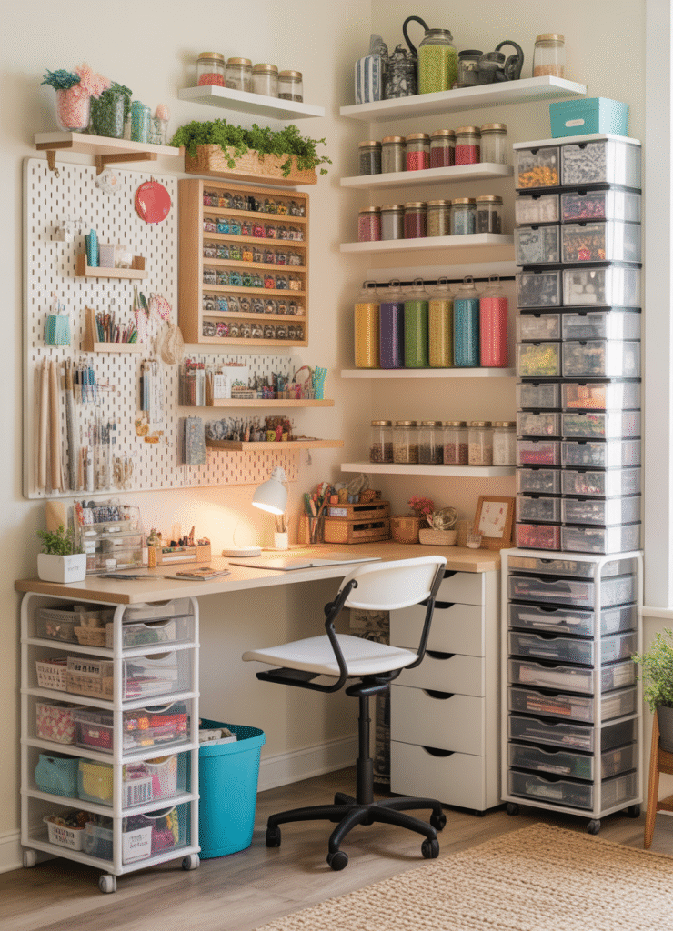 How to Create a Cozy & Organized Craft Room You’ll Love Working In a bright well organized craft room showc 2g5vybv3s72as1owf0 ewa lvv06ftysem5y6fc6w j q cover hd