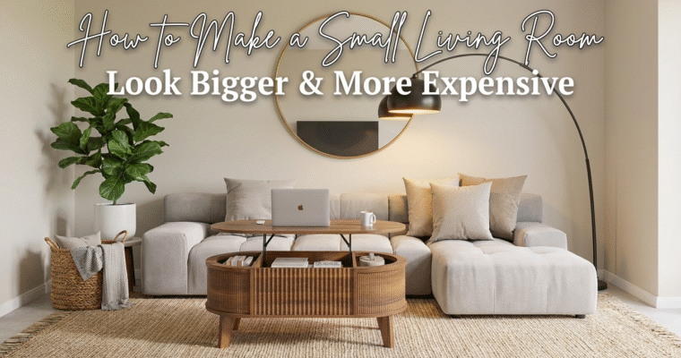 How to Make a Small Living Room Look Bigger & More Expensive (Amazon Edition) How to Make a Small Living Room Look Bigger & More Expensive (Amazon Edition)