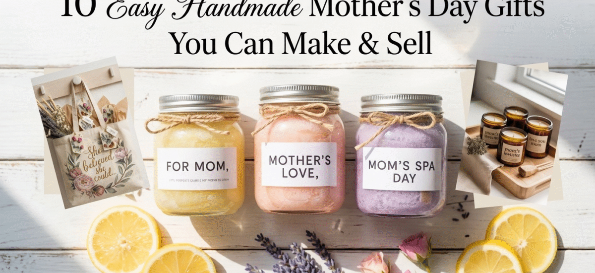 10 Easy Handmade Mother’s Day Gifts You Can Make & Sell
